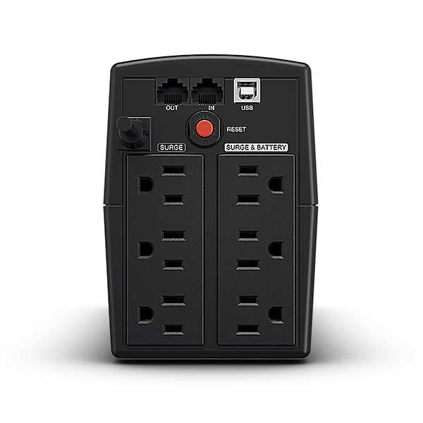 NOBREAK CYBERPOWER 750VA.LCD 300W.6CONT.120V.TEL.USB.C/REG.USB
