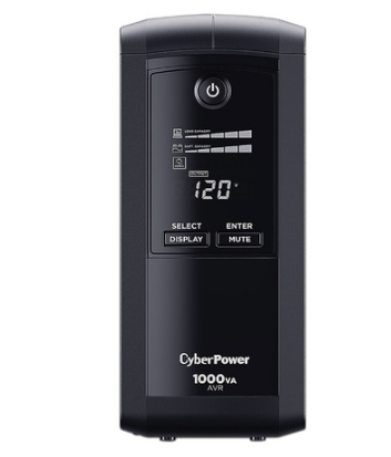 NOBREAK UPS CYBERPOWER CP1000AV 1000VA/600W LCD AVR.MINI TOWER
