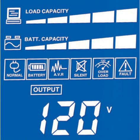 NOBREAK UPS CYBERPOWER CP1500AV 1500VA/900W LCD AVR. TOWER