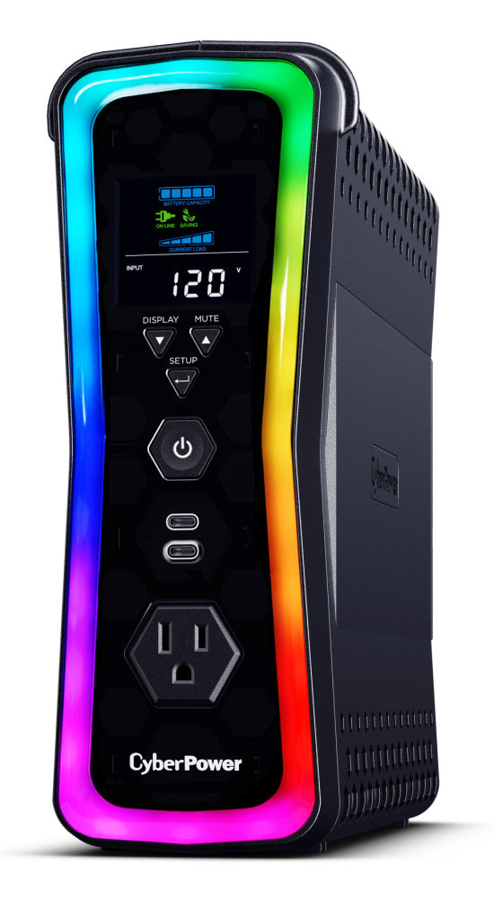 UPS GAMER 1500VA / 1000W. UPS LINEA INTERACTIVA.ONDA SENOIDAL PUR
