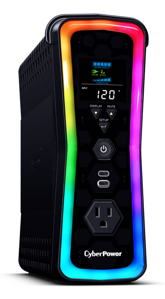 UPS GAMER 1500VA / 1000W. UPS LINEA INTERACTIVA.ONDA SENOIDAL PUR