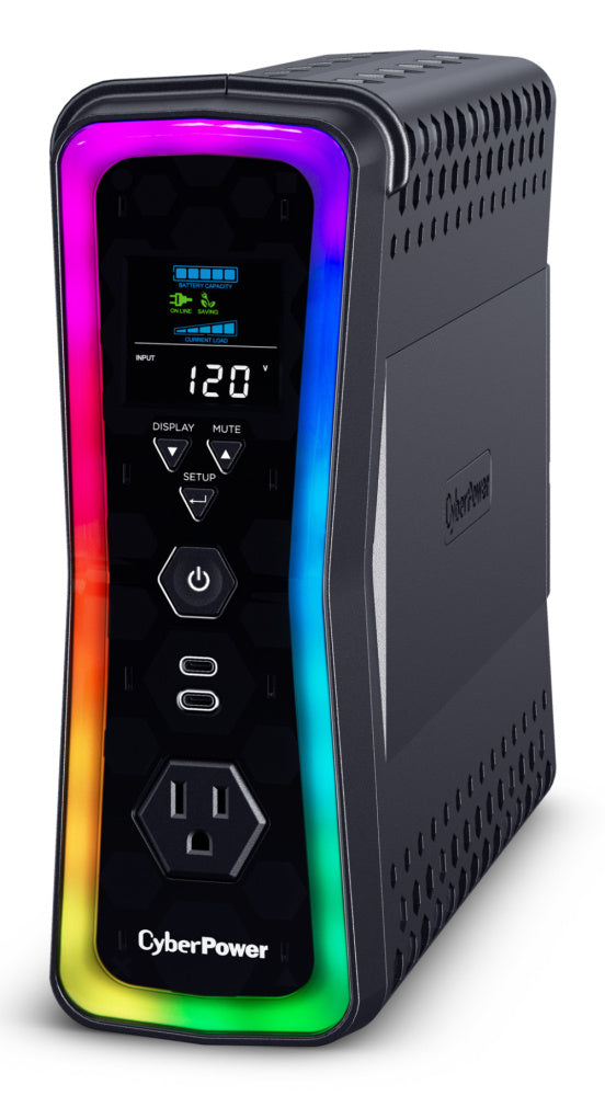 UPS GAMER 1500VA / 1000W. UPS LINEA INTERACTIVA.ONDA SENOIDAL PUR