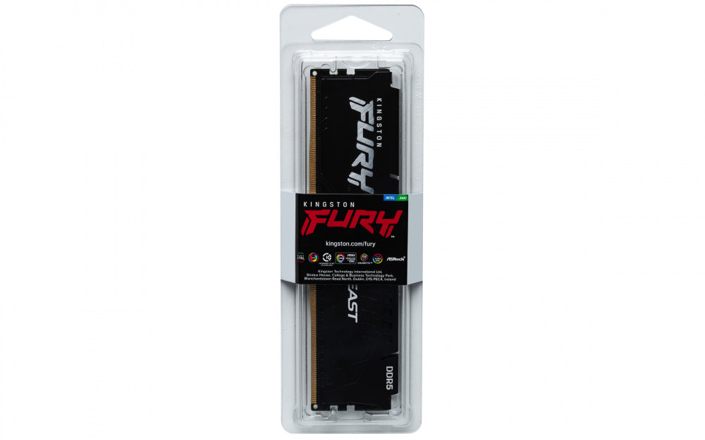 32GB 6000MT/S DDR5 CL36 DIMM FURY BEAST BLACK