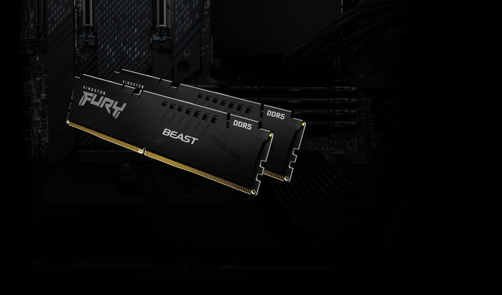32GB 5200MT/S DDR5 CL40 DIMM FURY BEAST BLACK
