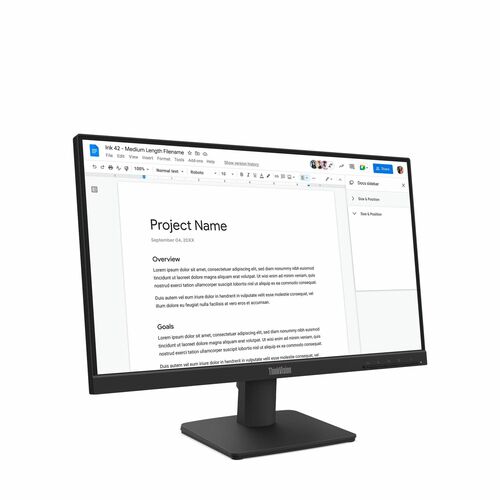 THINKVISION S22-4E 21.5 1920X 1080 WLED 102DPI 3YO NEGRO
