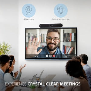 Viewsonic Cámara de Videoconferencia VB-CAM-201 con Micrófono, 4K Ultra HD, 1x RJ-45, 1x HDMI, 2x USB, Negro
