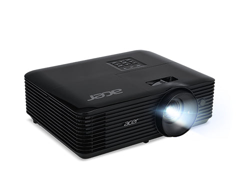 Proyector Portátil Acer Essential X1128H DLP, XGA 800 x 600, 4500 Lúmenes, 3D, con Bocina, Negro