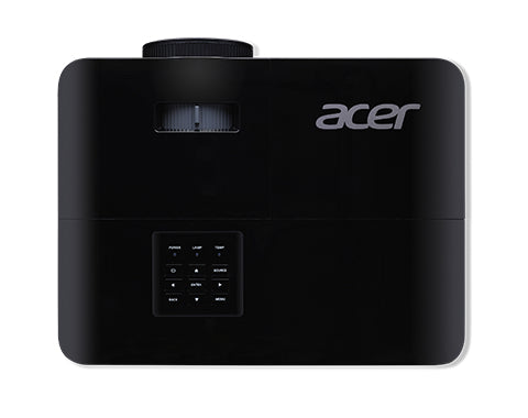 Proyector Portátil Acer Essential X1128H DLP, XGA 800 x 600, 4500 Lúmenes, 3D, con Bocina, Negro