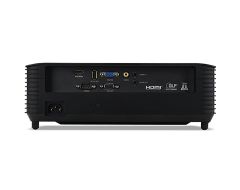 Proyector Portátil Acer Essential X1128H DLP, XGA 800 x 600, 4500 Lúmenes, 3D, con Bocina, Negro