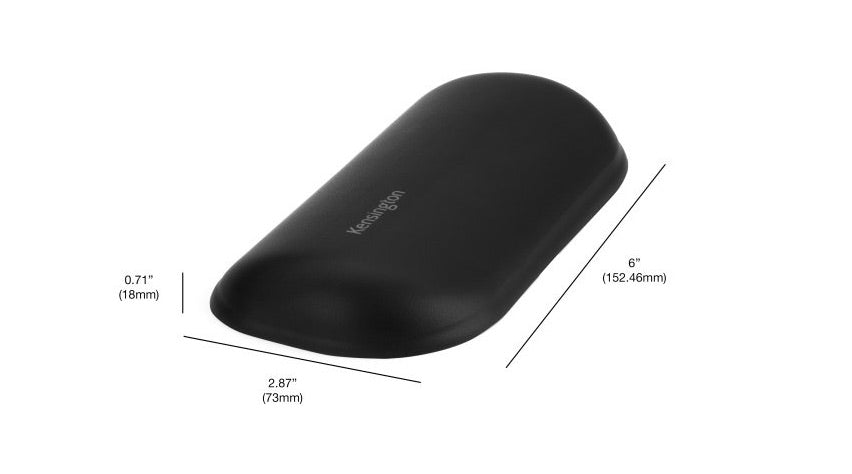 Kensington Descansa Muñecas K52802WW, 16 x 1.8 x 7.3cm, Negro