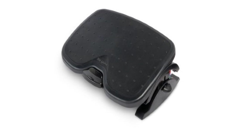 Kensington SmartFit Solemate Plus Reposapiés - Negro - 1 - 88.90mm - 127mm Altura Ajustable - 30°