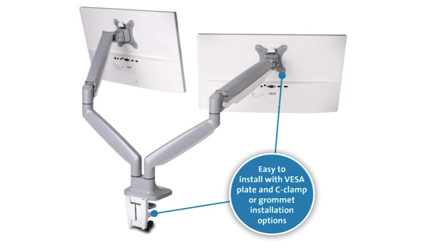 Kensington Soporte de Escritorio para 2 Monitores 13