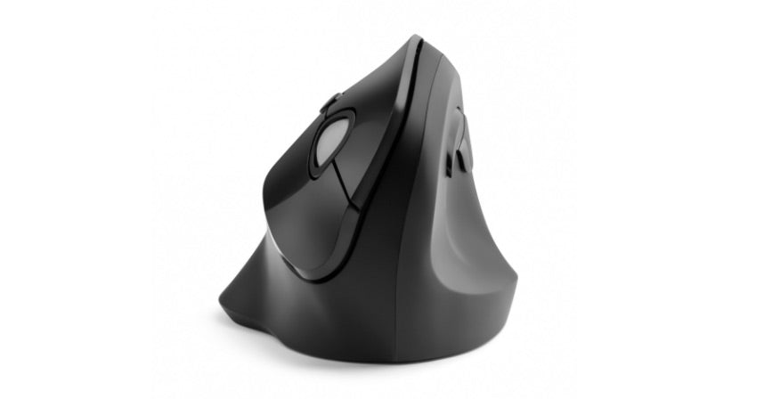 Mouse Ergonómico Kensington Óptico Pro Fit Ergo, Inalámbrico, 1600DPI, Negro