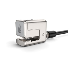 ACCO Candado de Llave para Tablets Surface, 2.3 Metros, Negro