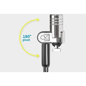 Kensington Candado de Llave para Laptops MicroSaver 2.0, 1.8 Metros, Negro