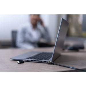 Kensington Candado de Llave para Laptops MicroSaver 2.0, 1.8 Metros, Negro