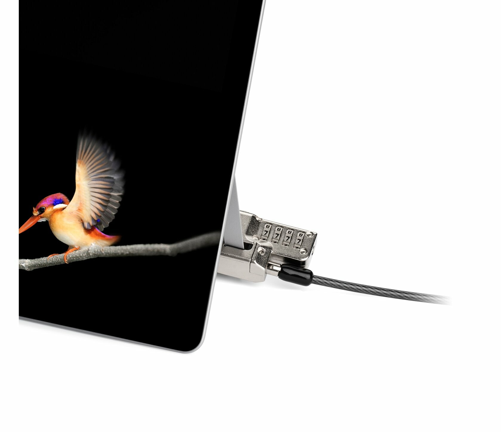 Kensington Cable de Bloqueo Para Portátil, Tableta - 1.80m Cable - Reiniciable - Cerradura de