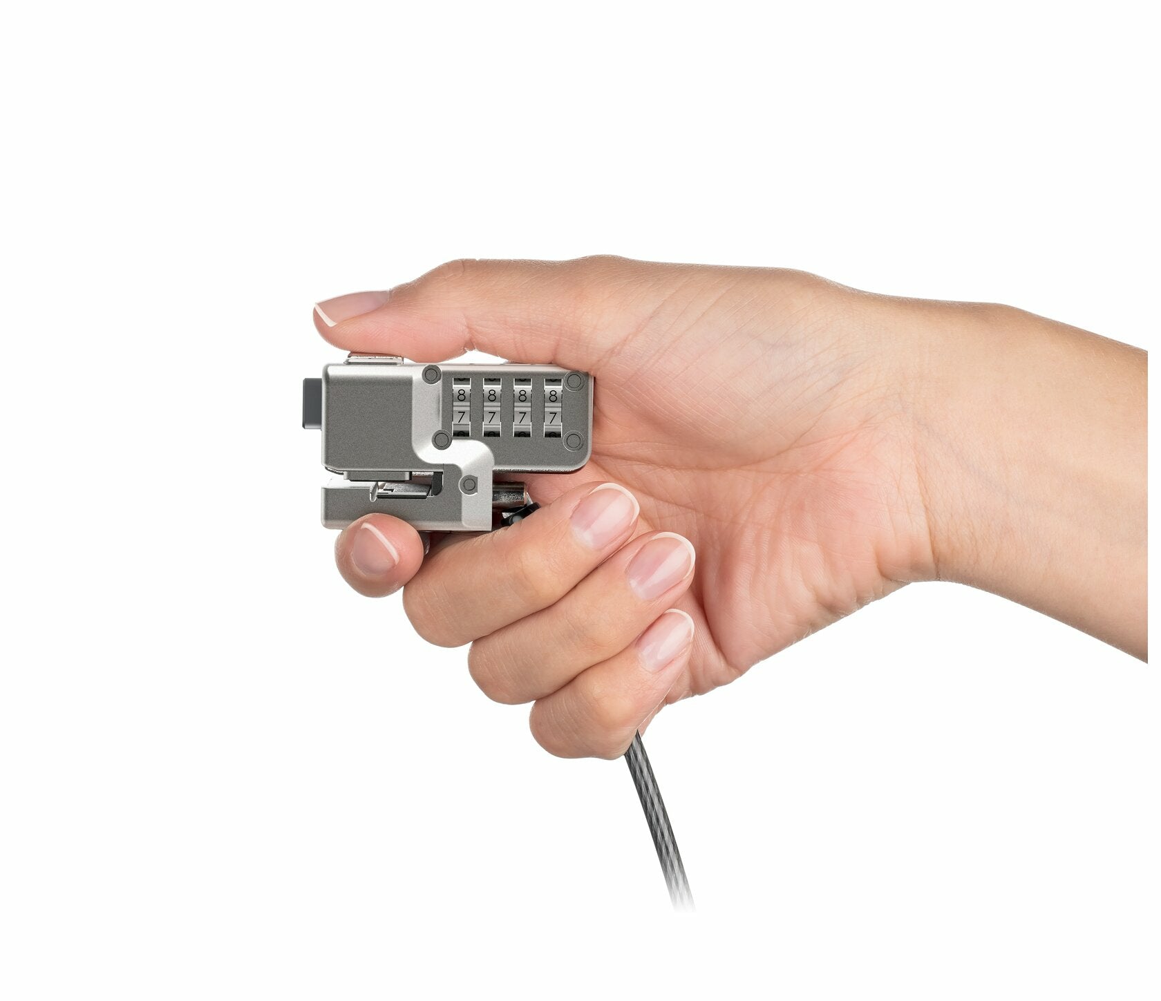 Kensington Cable de Bloqueo Para Portátil, Tableta - 1.80m Cable - Reiniciable - Cerradura de