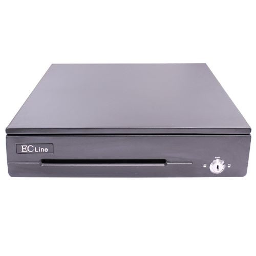 Cajón de Dinero EC Line EC-CD-50M con Llave, 5kg, Negro