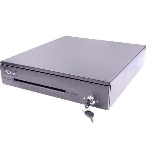 Cajón de Dinero EC Line EC-CD-50M con Llave, 5kg, Negro