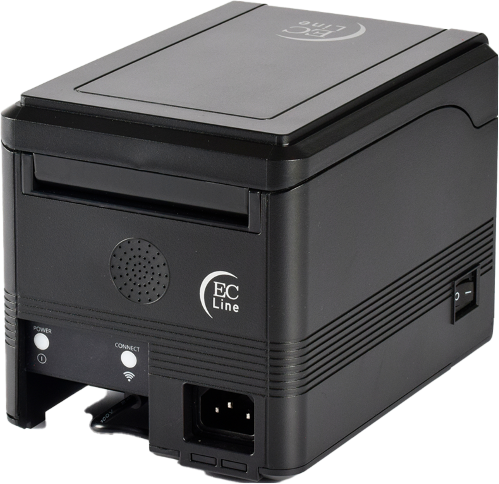 EC Line EC-PM-80340, Impresora de Tickets, Térmica Directa, Alámbrico, 203 x 203DPI, USB 2.0, Negro