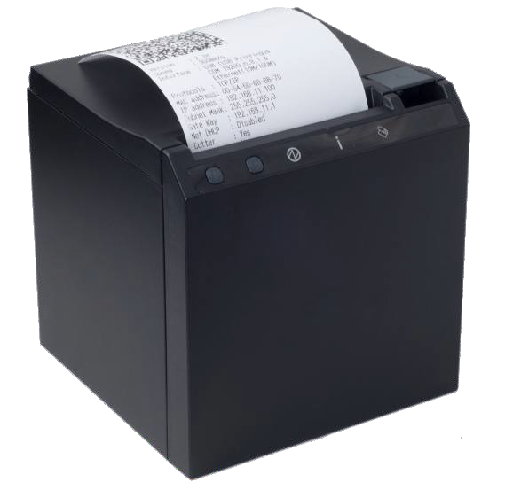 EC Line EC-PM-X30, Impresoras de Tickets, Térmica, Ethernet, Serial, USB, Negro