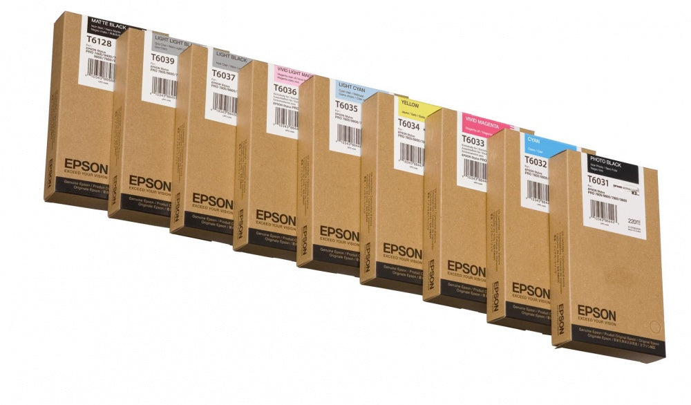 Cartucho Epson UltraChrome K3 Amarillo 220ml