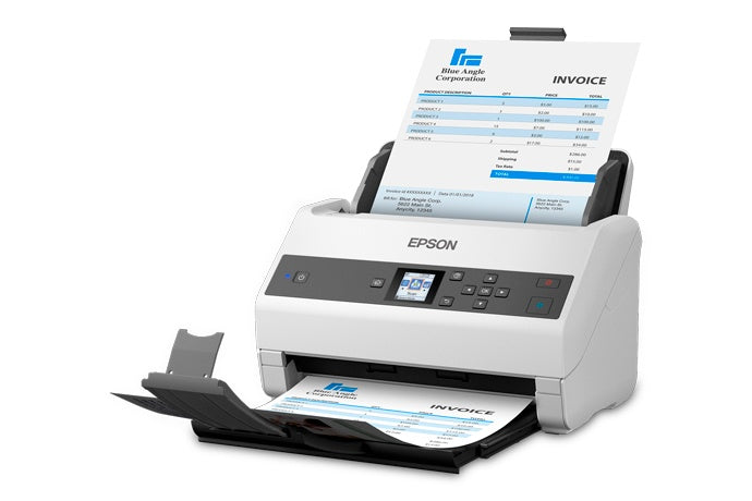 Scanner Epson DS-970, 600 x 600DPI, Escáner Color, Escaneado Dúplex, USB 3.0, Gris/Blanco