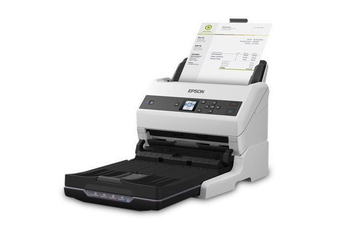 Scanner Epson WorkForce DS-870, 600 x 600DPI, Escáner Color, Escaneado Dúplex, USB 3.0, Gris/Blanco