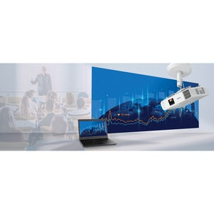 Proyector Epson PowerLite L260F 3LCD, 1920 x 1080, 4.600 Lúmenes, Blanco