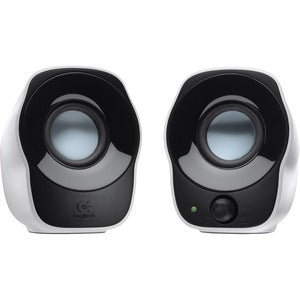 Logitech Bocinas para Computadora Stereo Z120, Alámbrico, 2.0, 1.2W RMS, Negro/Blanco