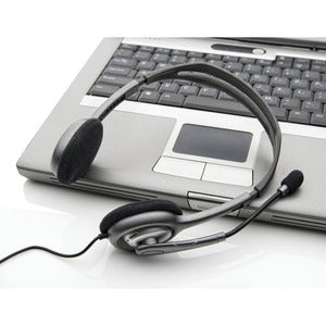 Logitech Audífonos con Micrófono H111, Alámbrico, 1.8 Metros, 3.5mm, Gris