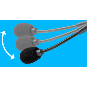 Logitech Audífonos con Micrófono H111, Alámbrico, 1.8 Metros, 3.5mm, Gris