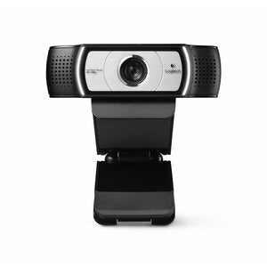 Logitech Webcam con Micrófono C930e, Full HD, 1920 x 1080 Pixeles, USB, Negro