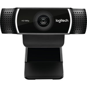 Logitech Webcam HD Pro Stream C922, 1920x1080 Pixeles, USB, Negro