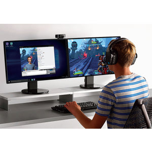 Logitech Webcam HD Pro Stream C922, 1920x1080 Pixeles, USB, Negro