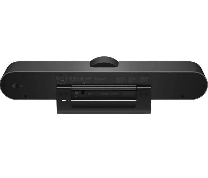 Logitech Cámara para Videoconferencia con Micrófono MeetUP, Inalámbrico, 3840 x 2160 Pixeles, Negro