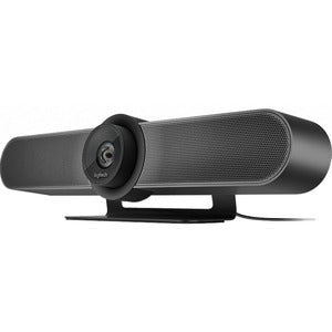 Logitech Cámara para Videoconferencia con Micrófono MeetUP, Inalámbrico, 3840 x 2160 Pixeles, Negro