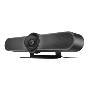 Logitech Cámara para Videoconferencia con Micrófono MeetUP, Inalámbrico, 3840 x 2160 Pixeles, Negro