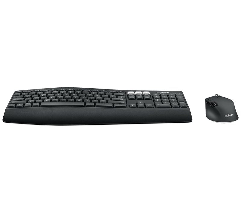 Kit de Teclado y Mouse Logitech MK850, Inalámbrico, RF Inalámbrico + Bluetooth, Negro (Español)