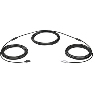 CABLE DE EXTENSION LOGITECH PARA SISTEMA GROUP, 15M DE LONGITUD