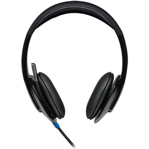 Logitech Audífonos con Micrófono H540, Alámbrico, USB, Negro