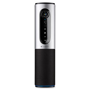 Logitech Cámara de Videoconferencia Portátil Connect, Full HD, 1x HDMI, 1x USB, Negro/Plata