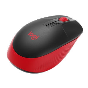 Mouse Logitech Óptico Logitech M190, RF Inalámbrico, 1000DPI, Rojo