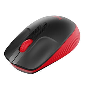 Mouse Logitech Óptico Logitech M190, RF Inalámbrico, 1000DPI, Rojo