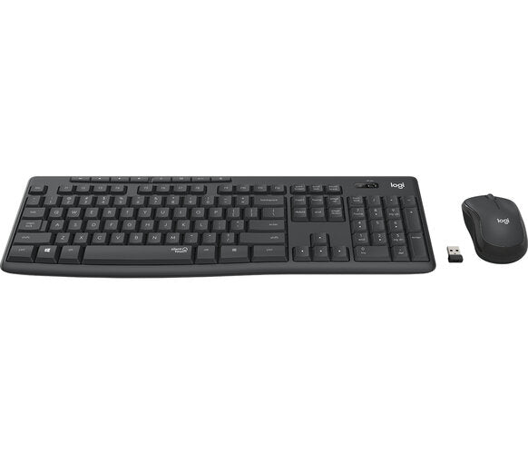 Kit de Teclado y Mouse Logitech MK295 Silent, Inalámbrico, USB, Negro (Español)