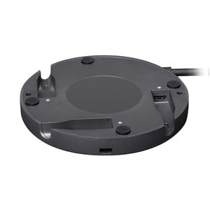 Logitech Rally Mic Pod Hub, Negro, para Rally Mic Pod