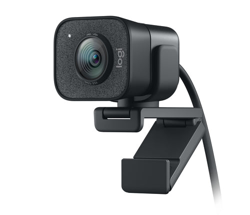 Logitech Webcam StreamCam, 1920 x 1080 Pixeles, USB-C, Negro