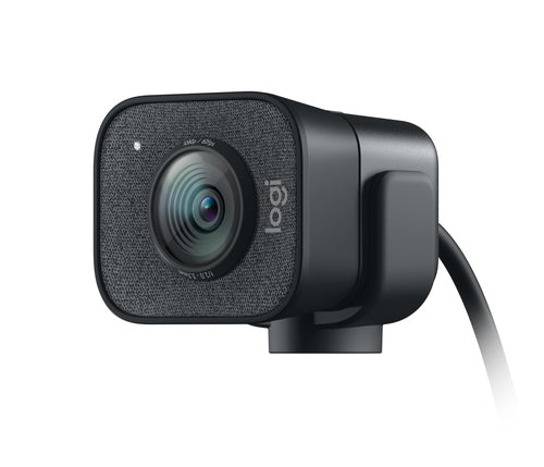 Logitech Webcam StreamCam, 1920 x 1080 Pixeles, USB-C, Negro