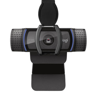 Logitech Webcam HD Pro C920s con Micrófono, Full HD, 1920 x 1080 Pixeles, USB 2.0, Negro